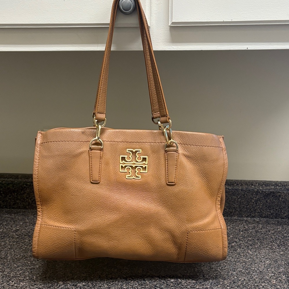 Tory Burch Tan Leather Tote